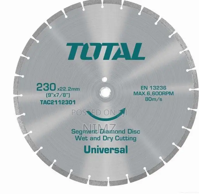 Total TAC2144052 Diamond Disc for Concrete Cutting Laser