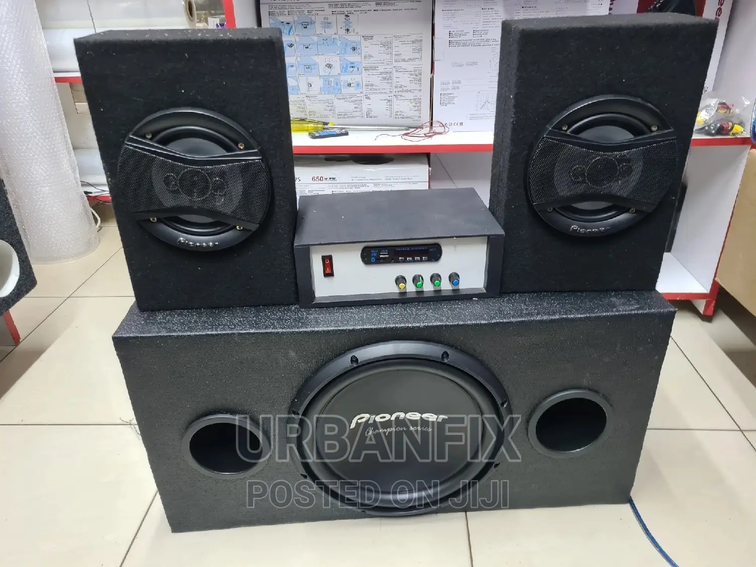 Pioneer 1500 Watts Complete Home System With 2 Speakers