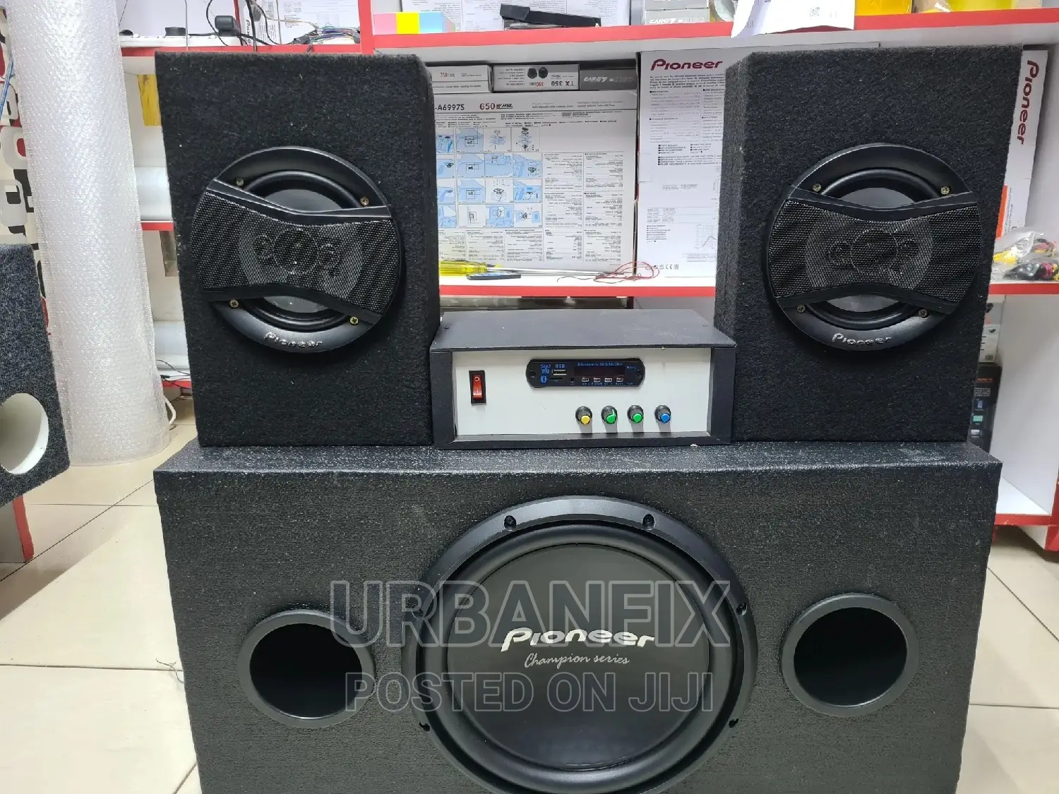 Pioneer 1500 Watts Conplete Subwoofer With Speakers and Amp