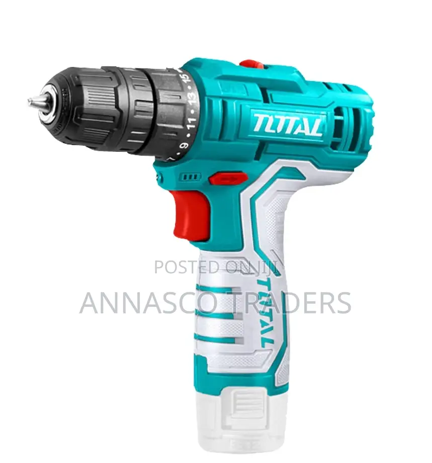 Total TDLI12208 Lithium-Ion Cordless Drill Voltage:12V