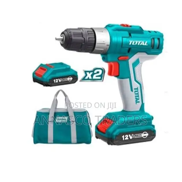Total TDLI1222 Lithium-Ion Cordless Drill Voltage:12V