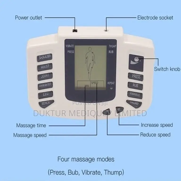 Pulse Massager Multi-Functional Digital Electric Tens Unit