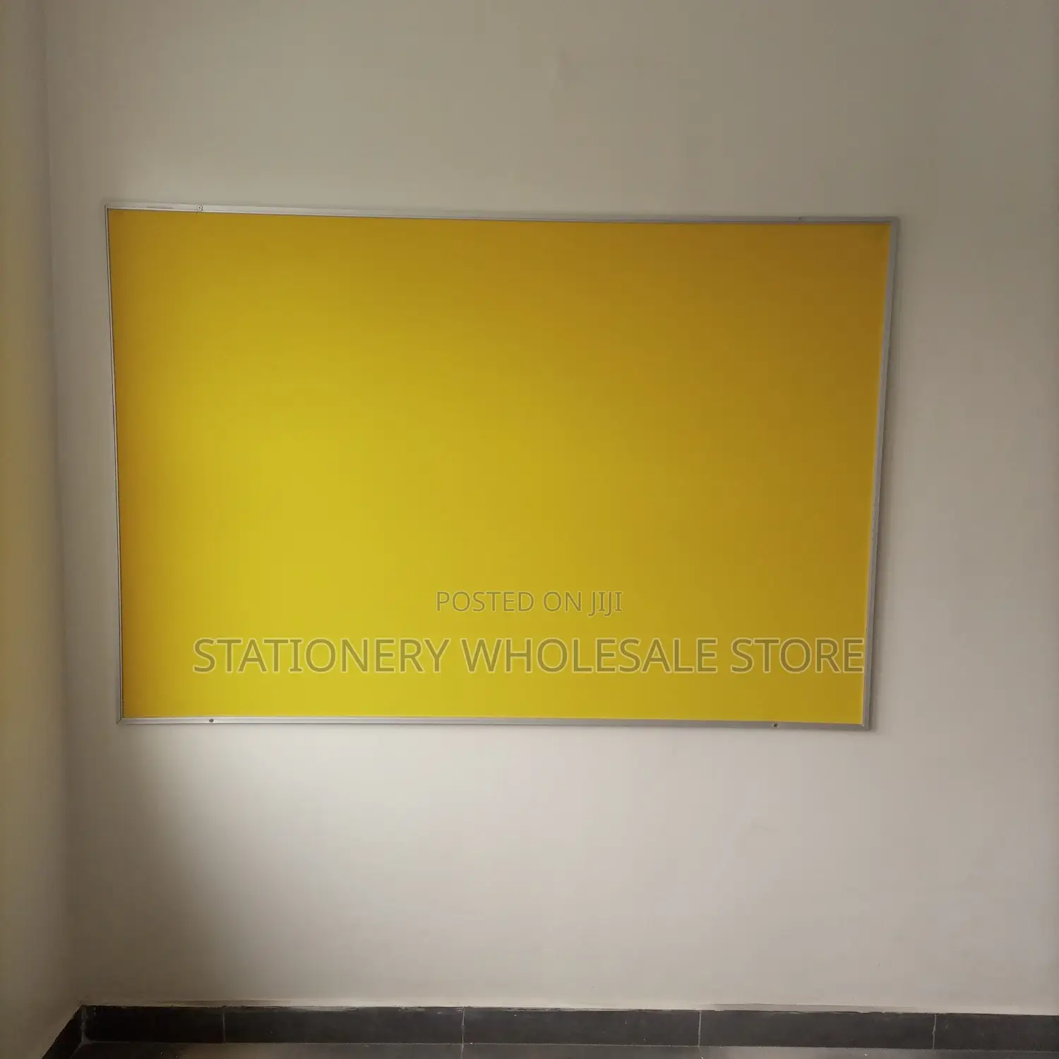 Notice Board Yellow for Boarding Schools
