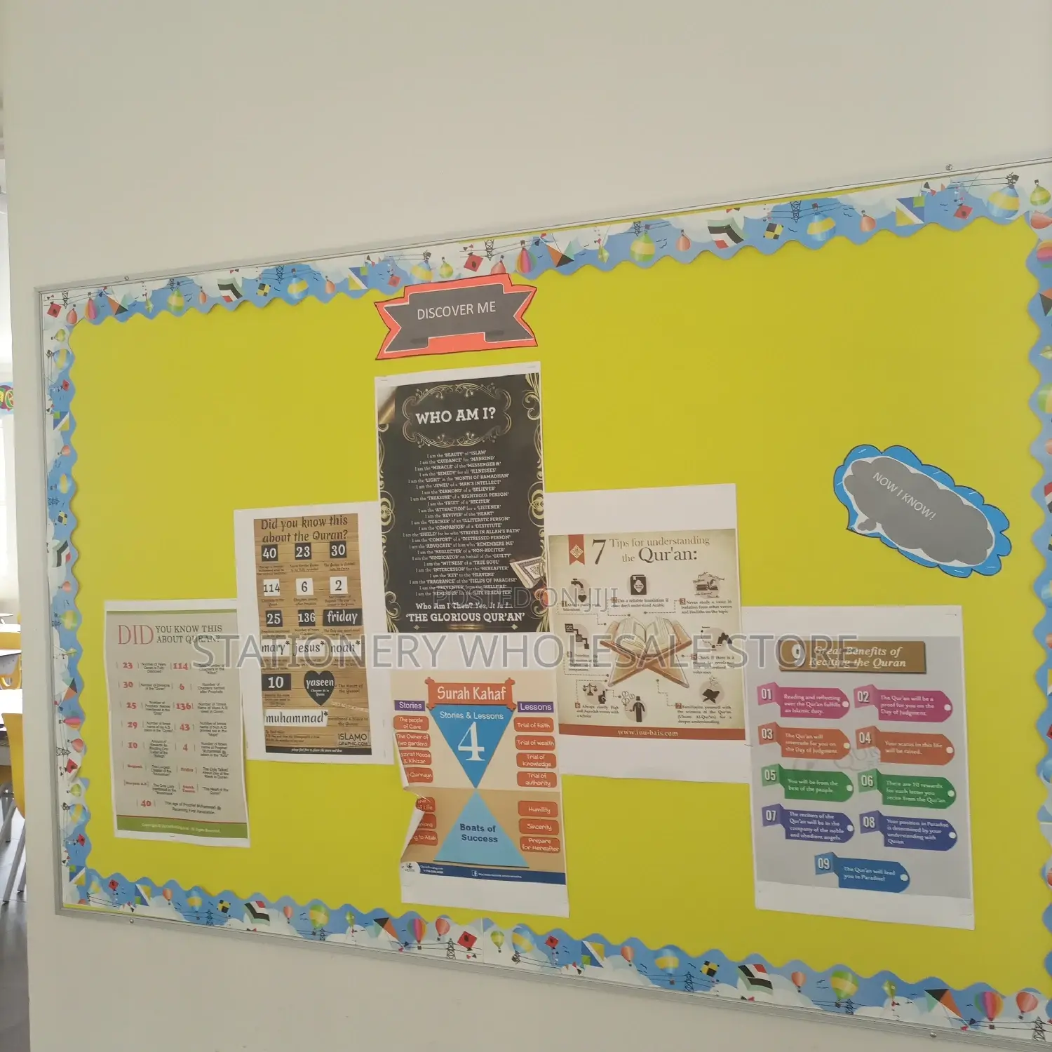 Notice Board for Private Schools 8ftx4ft