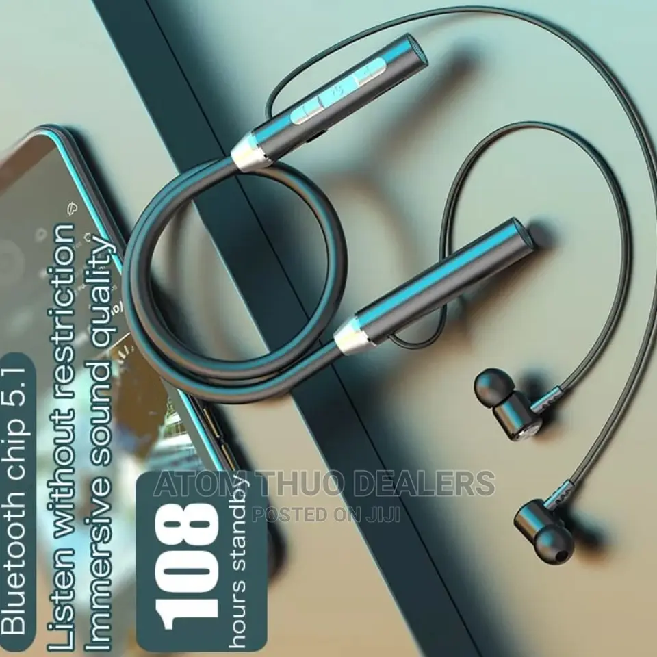 BT63 Headset Large Capacity Battery Magnetic / Earphones
