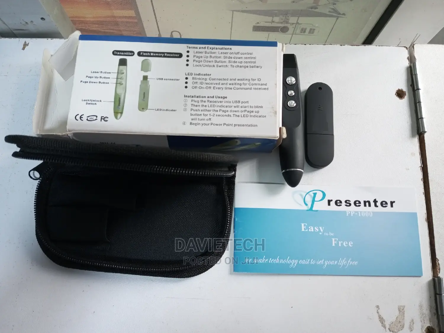 WIRELESS Laser Pointer With Carrying Case