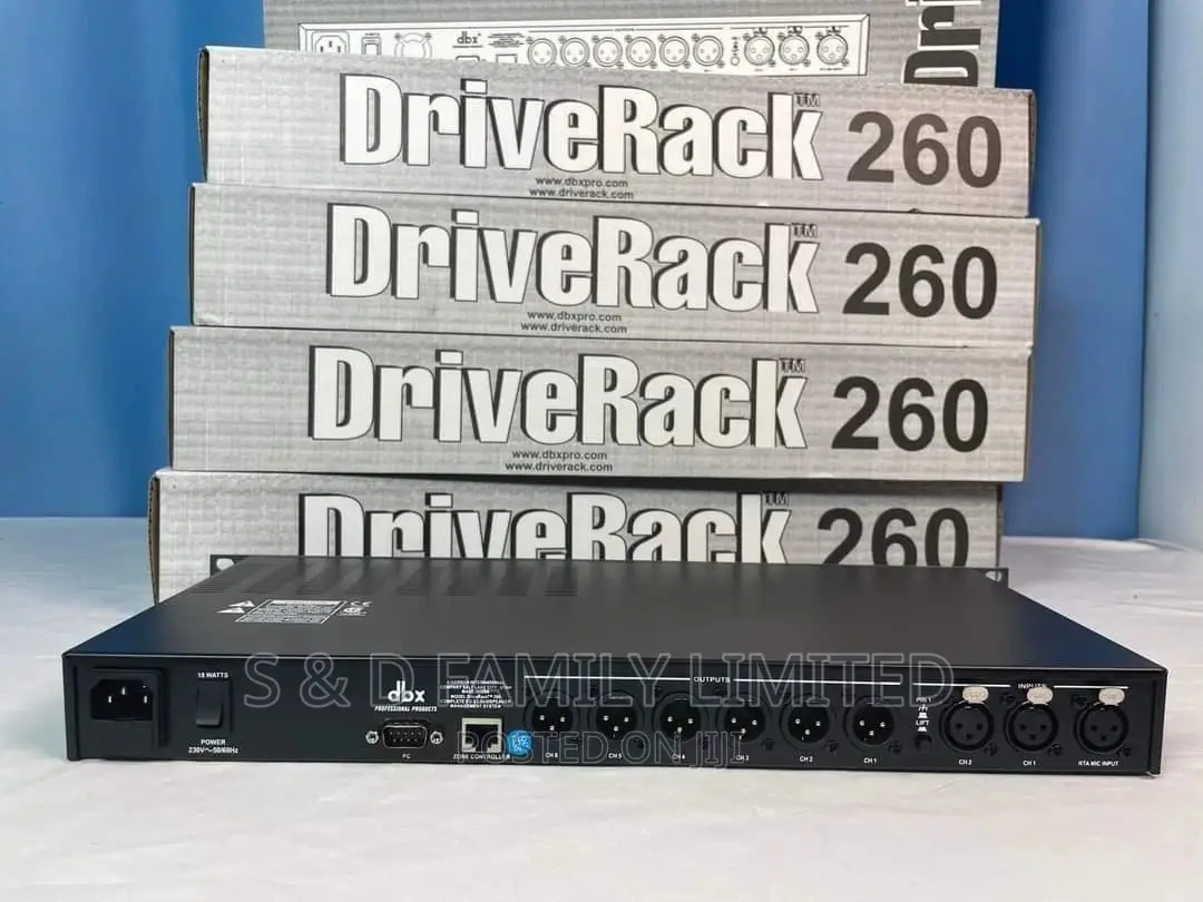 Loudspeaker Management System DBX Drive Rack 260