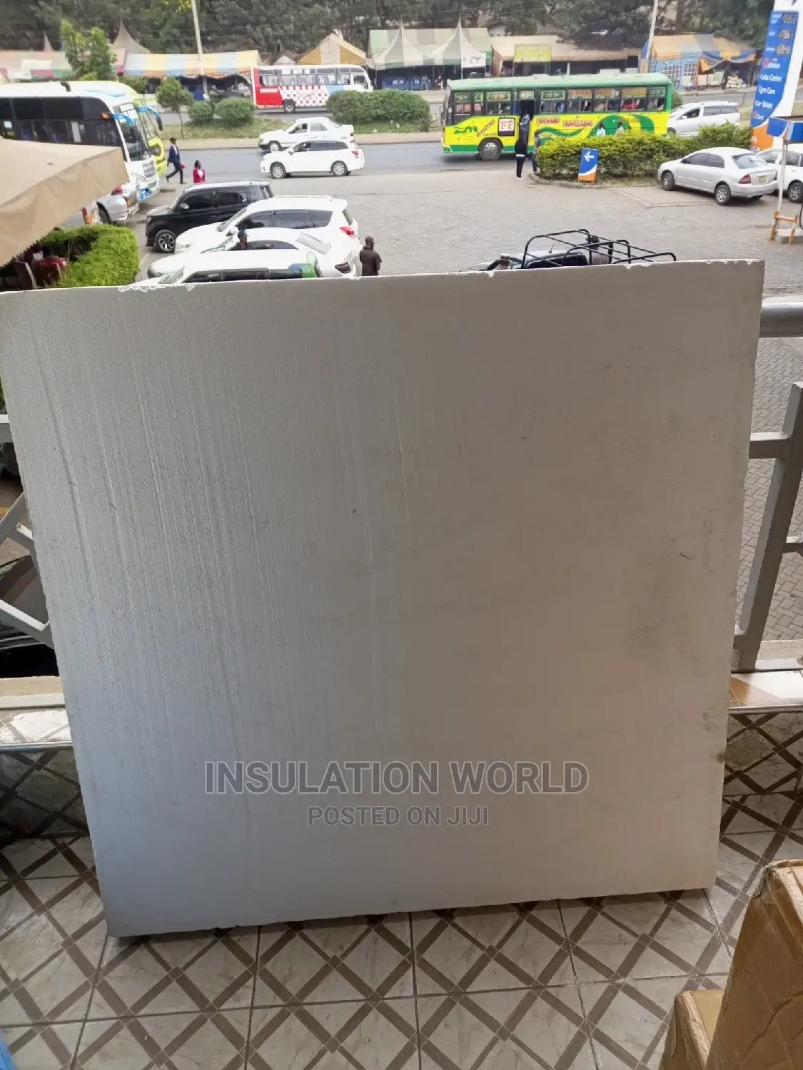 Styrofoam Sheet 1.2m × 1.2m × 2'