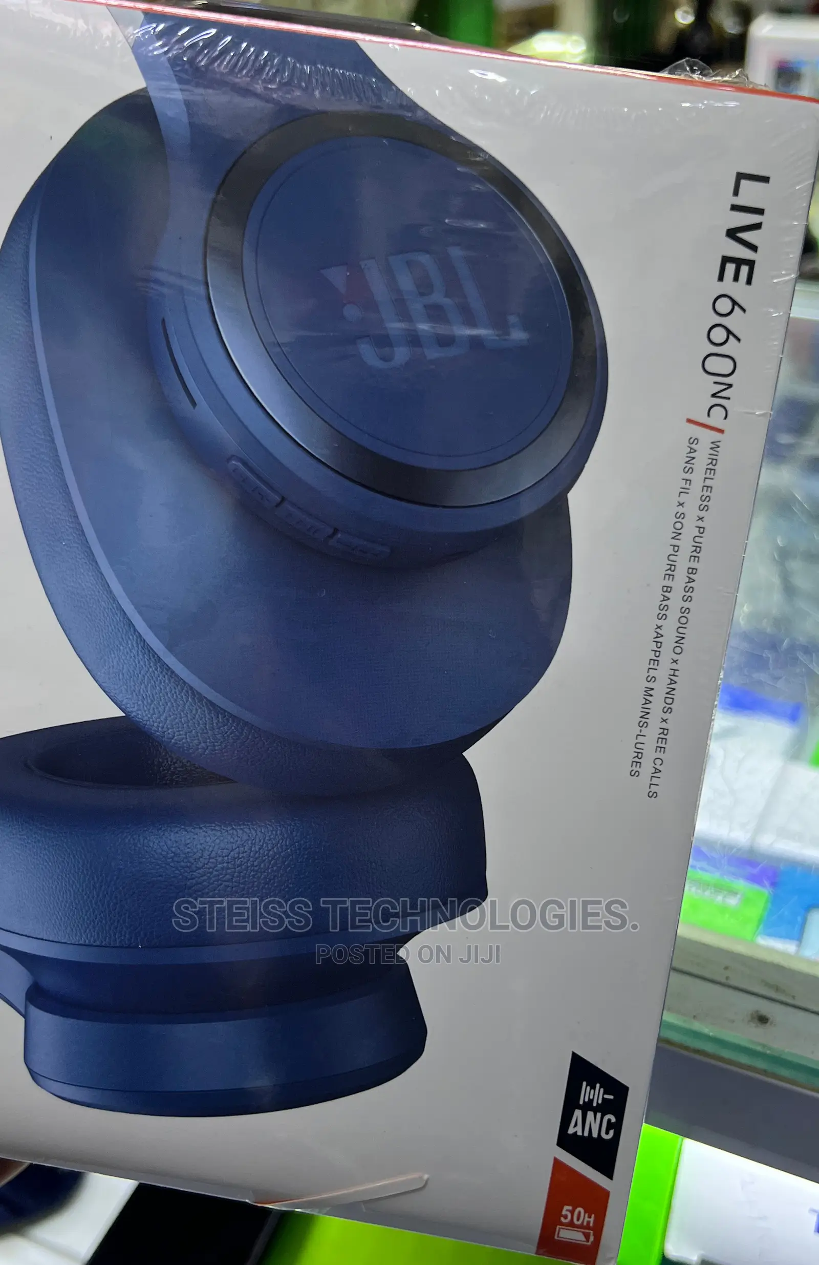 JBL Live 660 Headphones.