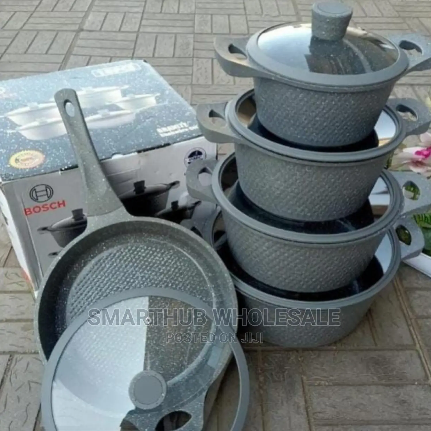 11pc Silicon Cover Bosch Cookware