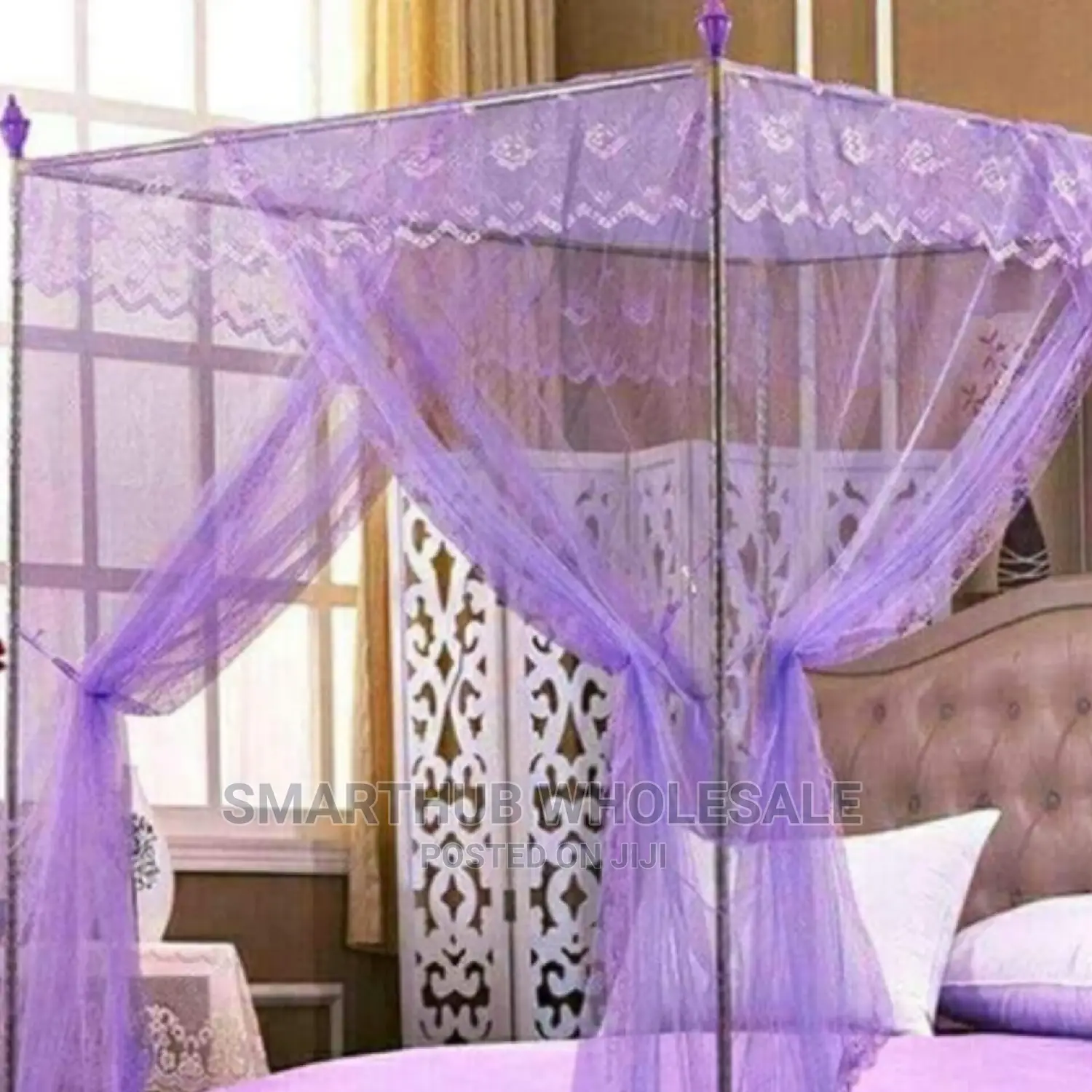 Mosquito 4 Stand Net Purple Net
