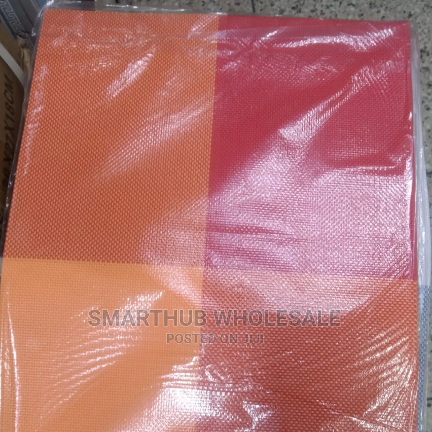 6pcs Table Mats Orange