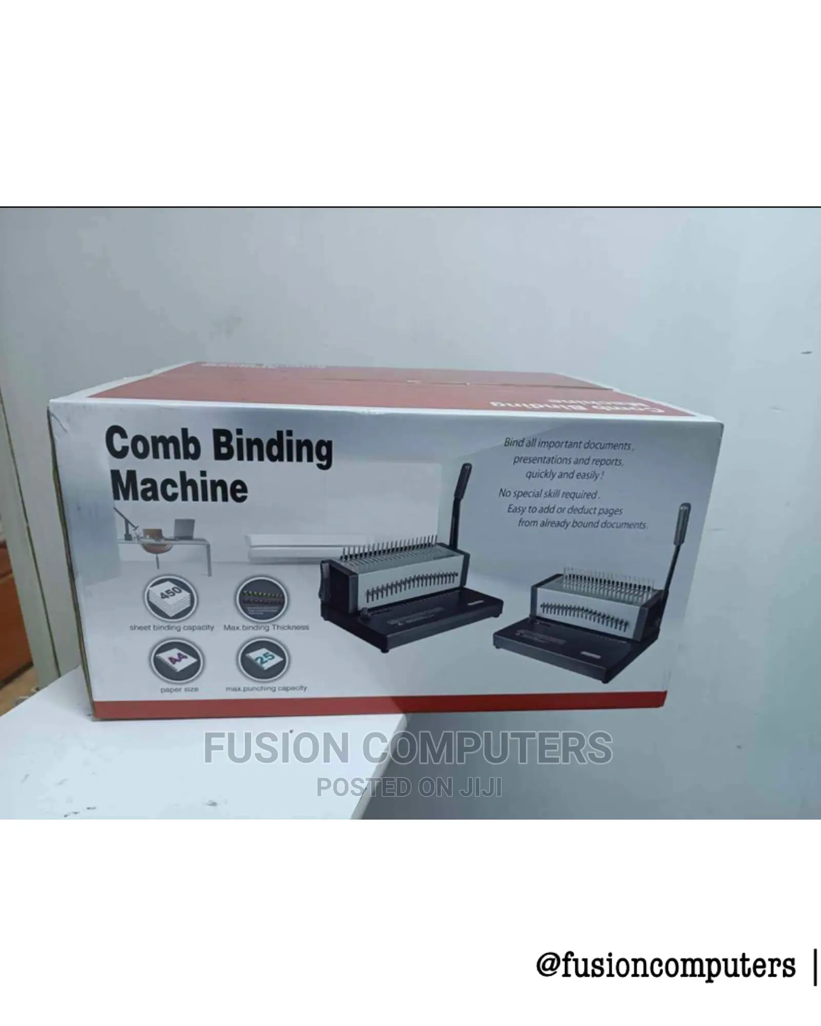 Comb Binding Machine (2088c) Heavy Duty