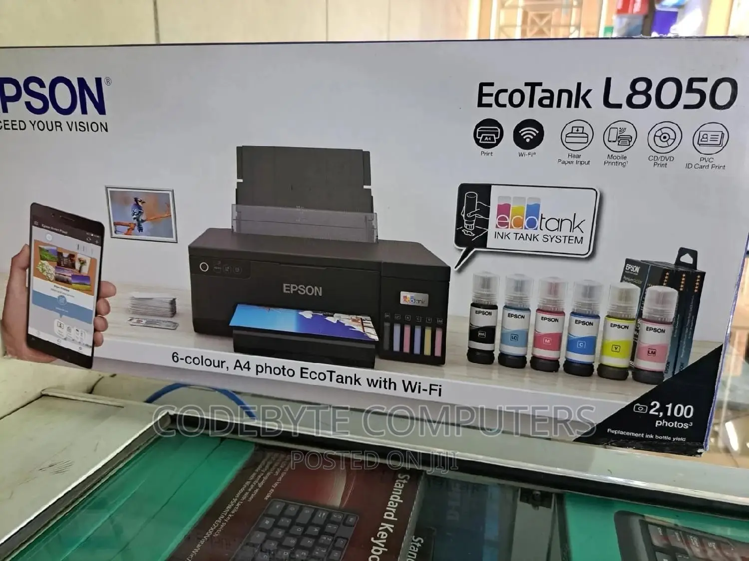 Epson L8050 Ink Tank Photo Printer