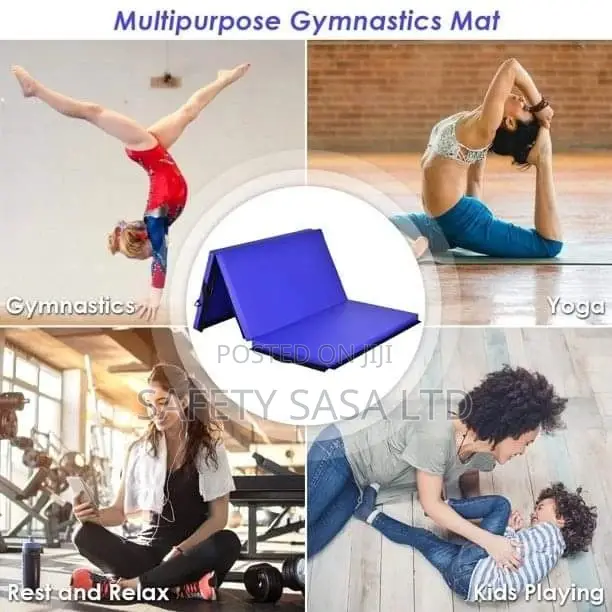 TRI-FOLD Aerobics Workout Floor Mat