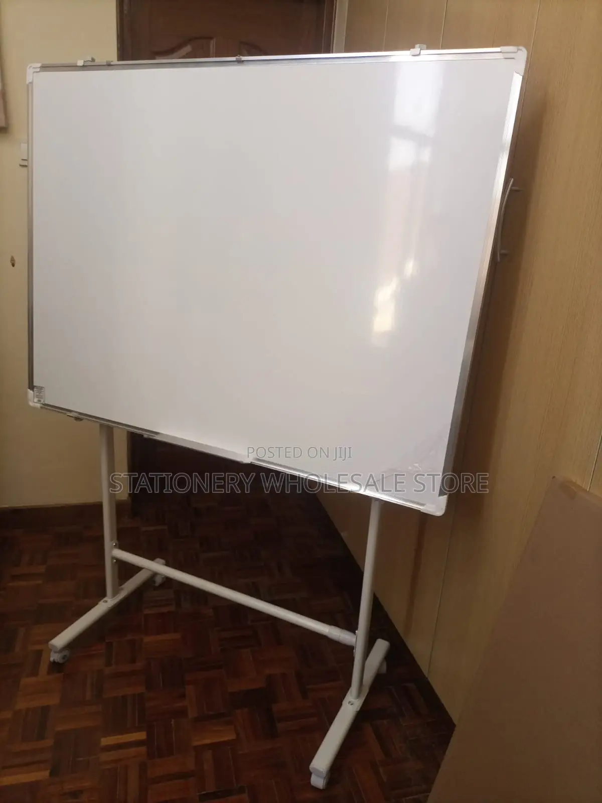 Whiteboard – White Board With Wheeled Stand 3ft X 4ft