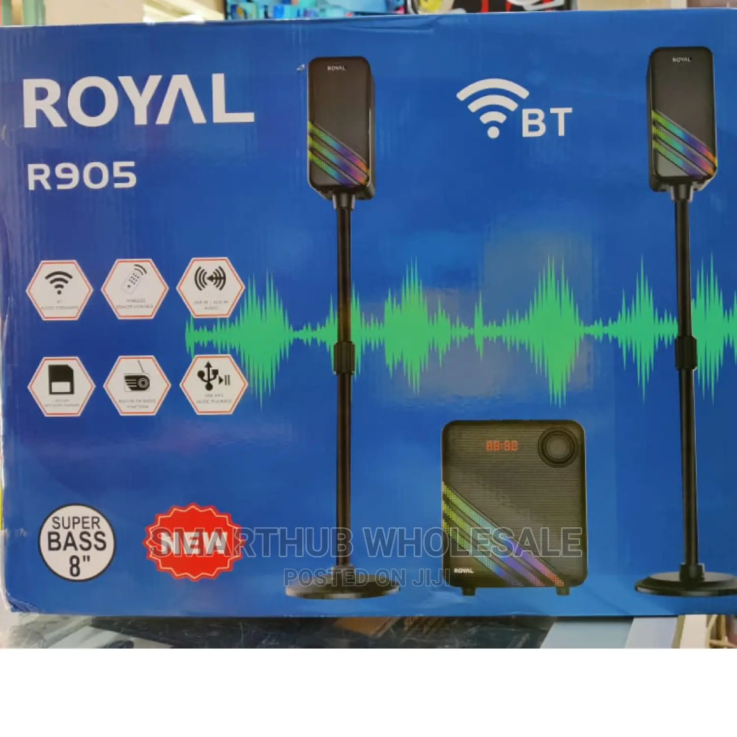 *Royal 905 Woofer With BT
