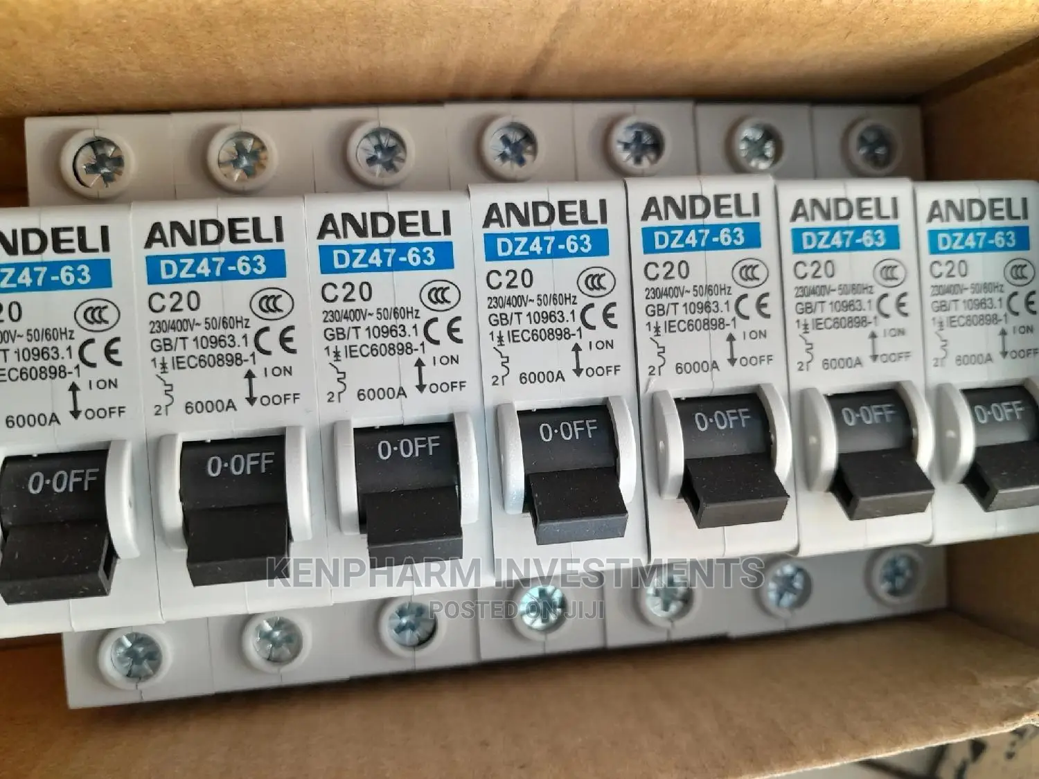 Circuit Breaker 20 Amps/ MCB