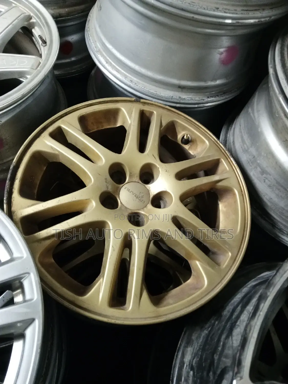 Yellow Ex Japan 16 Inch Subaru Rims Set