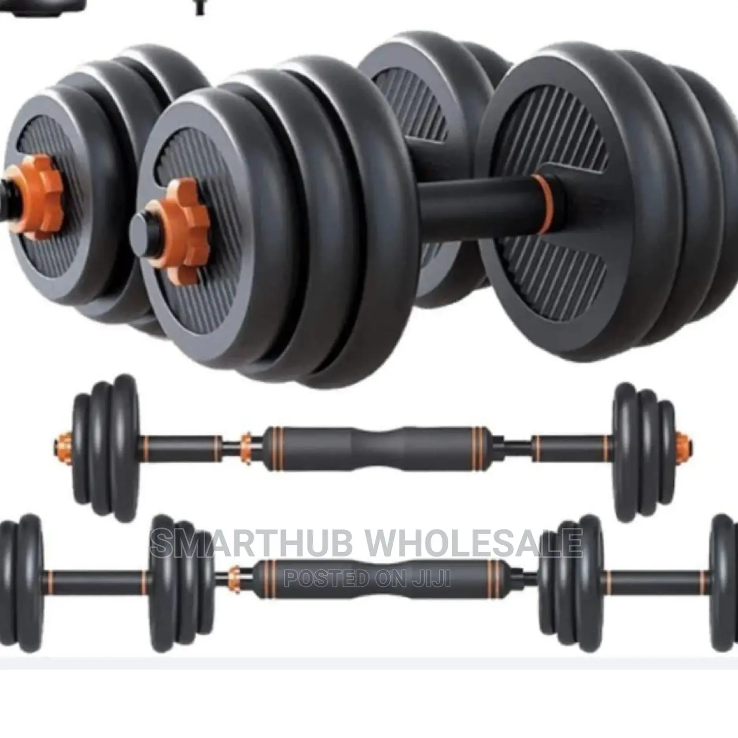 50kg Adjustable Barbell Dumbbell Barbell
