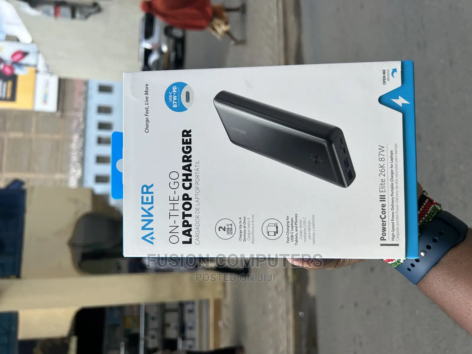 Anker Powercore III Elite 26000mah 87 USB-C Laptop Powerbank