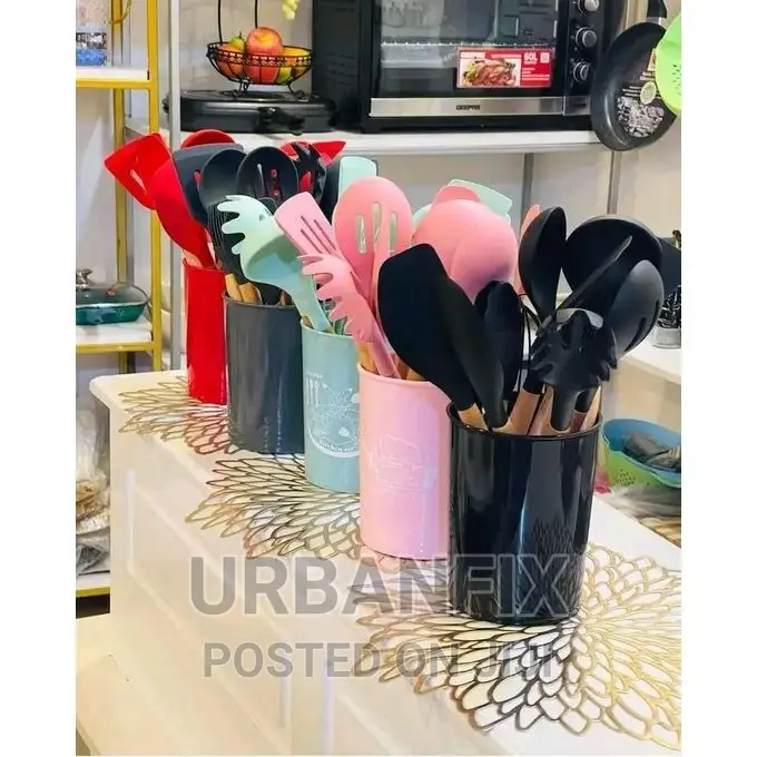 12pieces Silicone Cooking Set