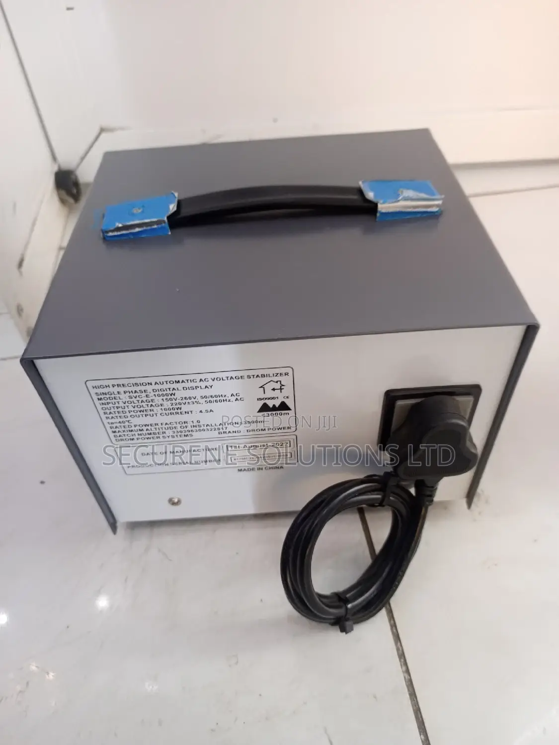 Automatic Voltage Stabilizer 1000w Drom Power Svc