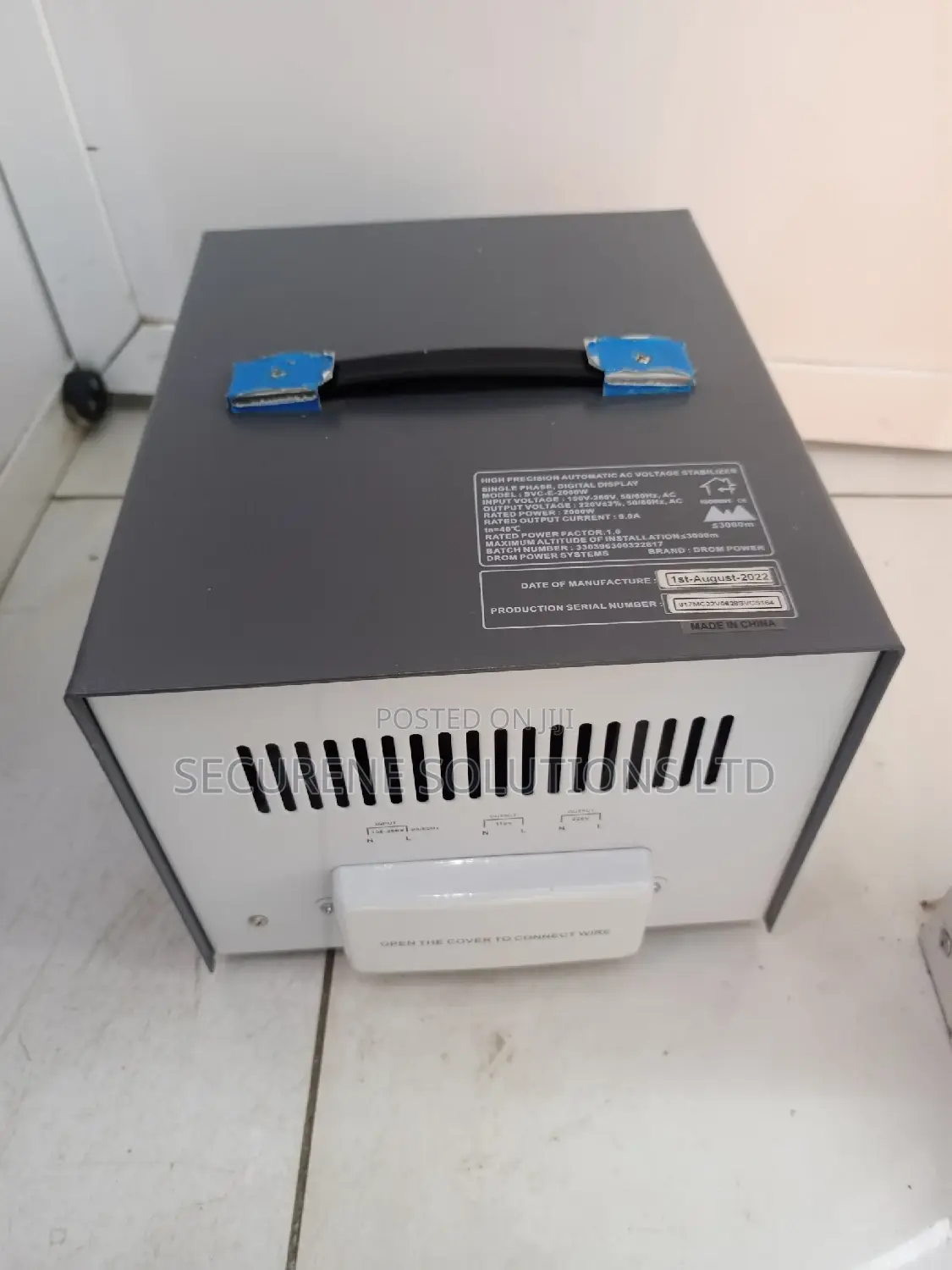 Automatic Voltage Stabilizer 1500w