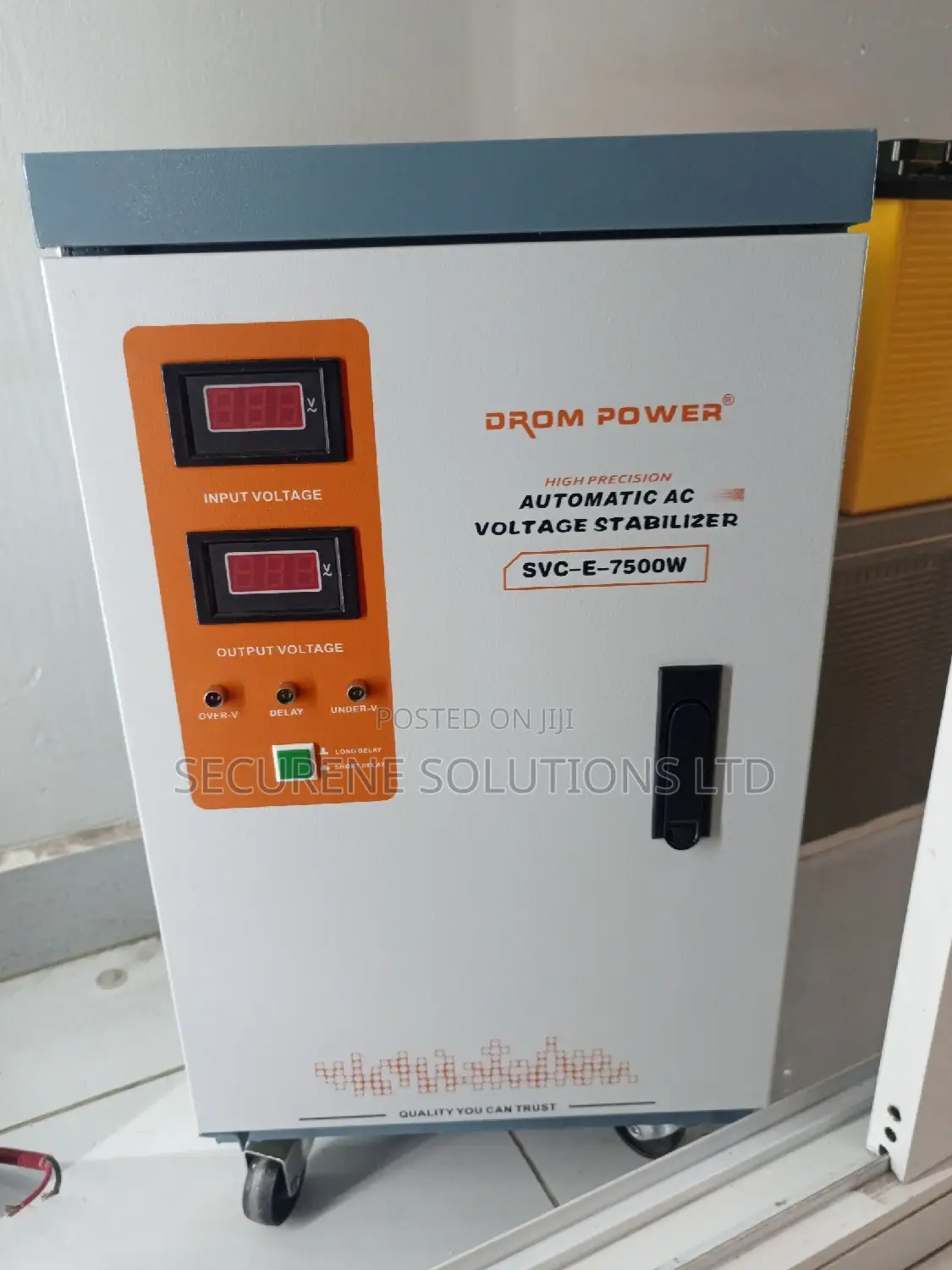 High Precision Automatic Voltage Stabilizer Drom Power 7500w