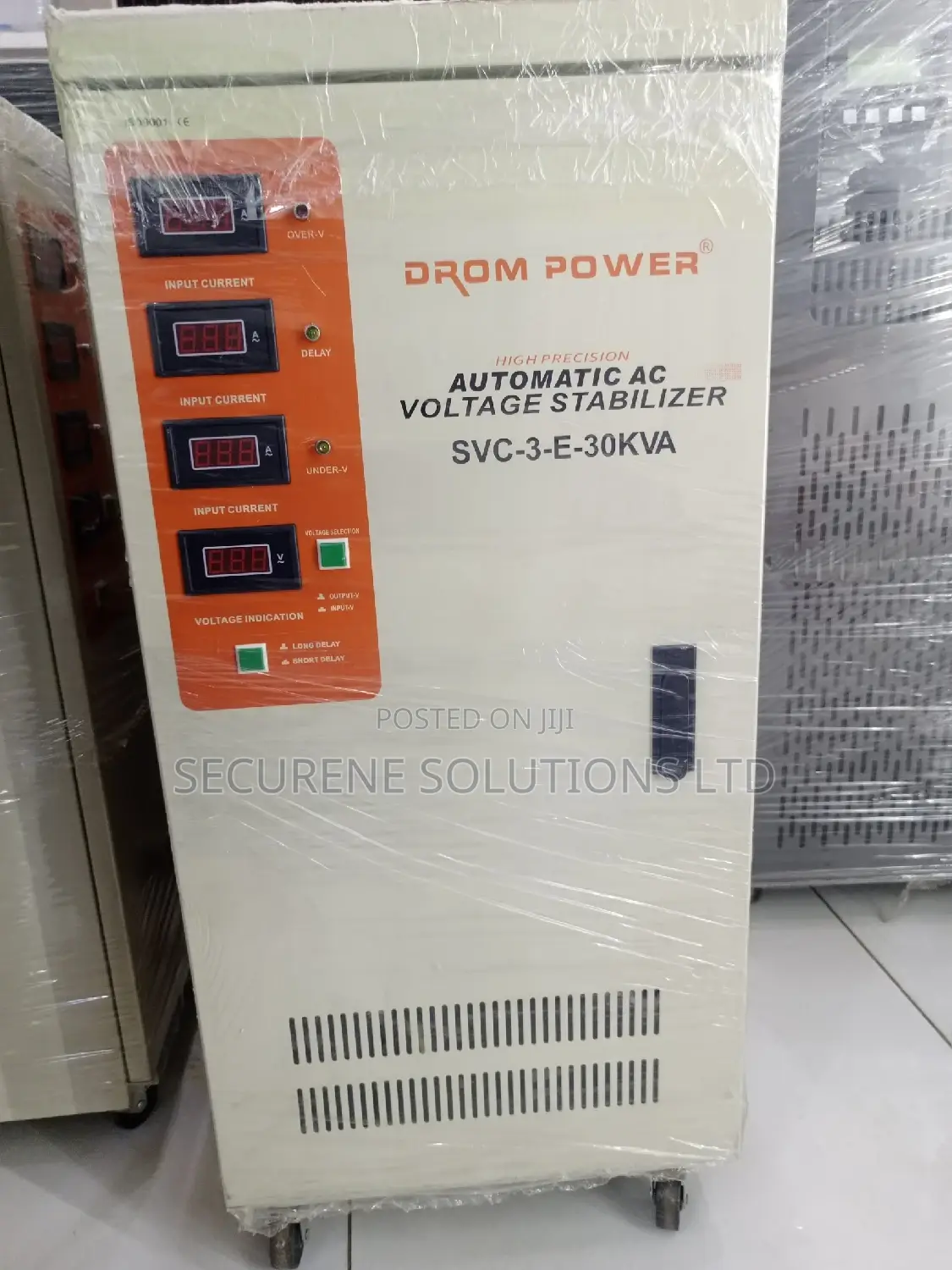 Voltage Stabilizer 3 Phase Digital Display Drom Power 30kw