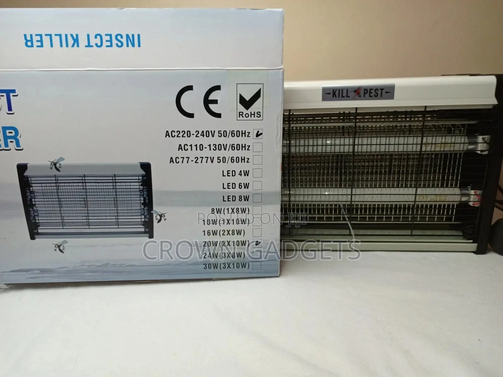 40W Electric Bug Zapper Indoor and Outdoor