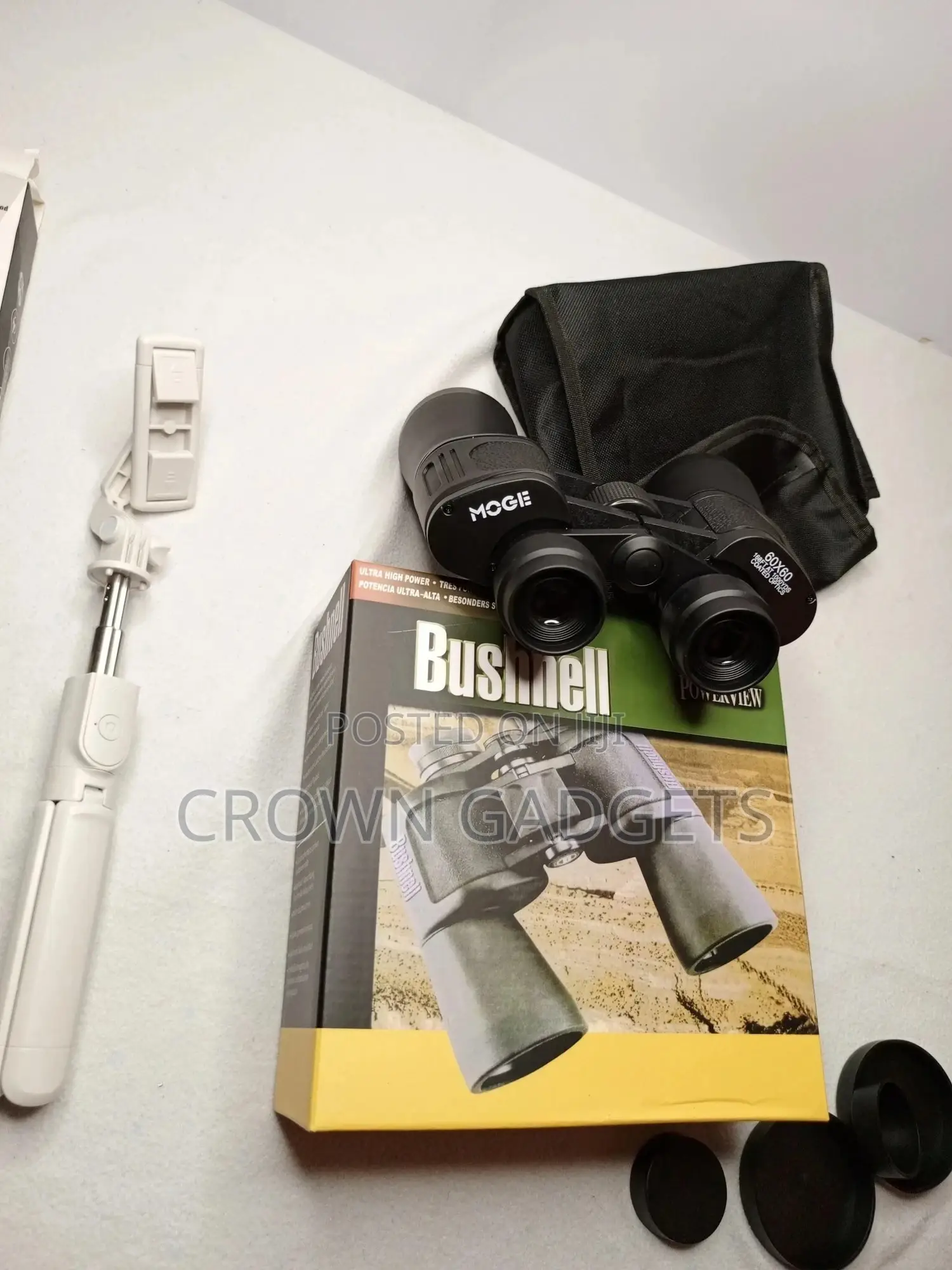 60×60 Wide Angle Binoculars (Black)