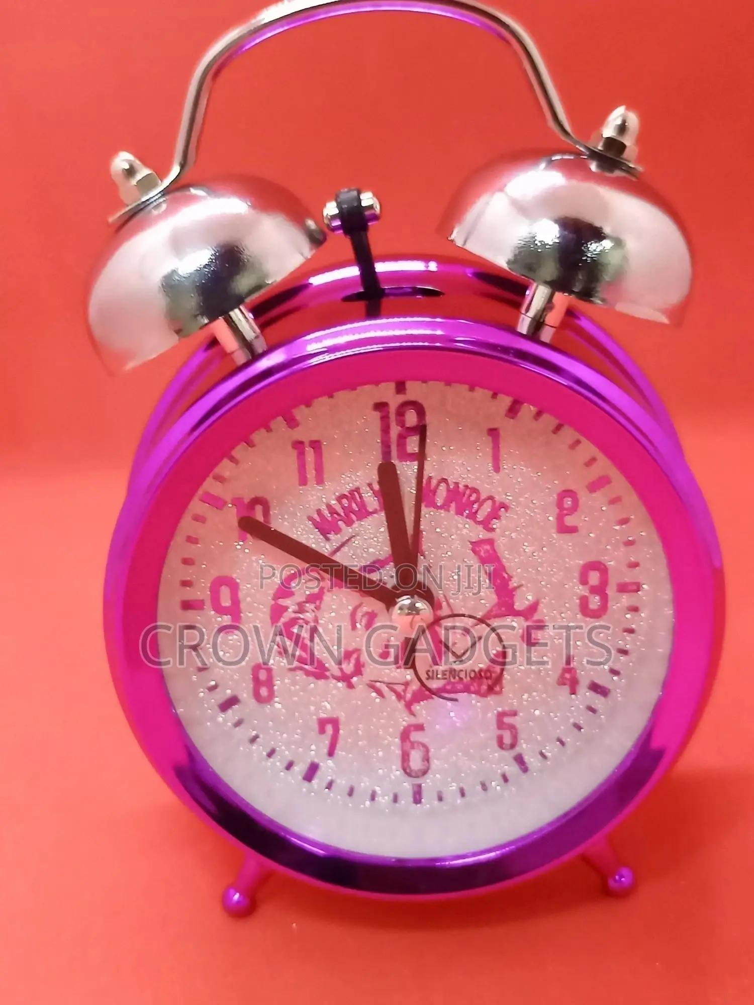 Alarm Clock 4 Inches Super Silent
