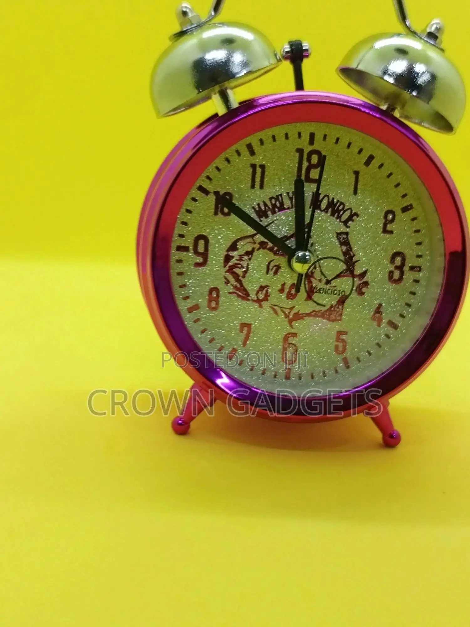 Clock Double Bell Clock Classic Home