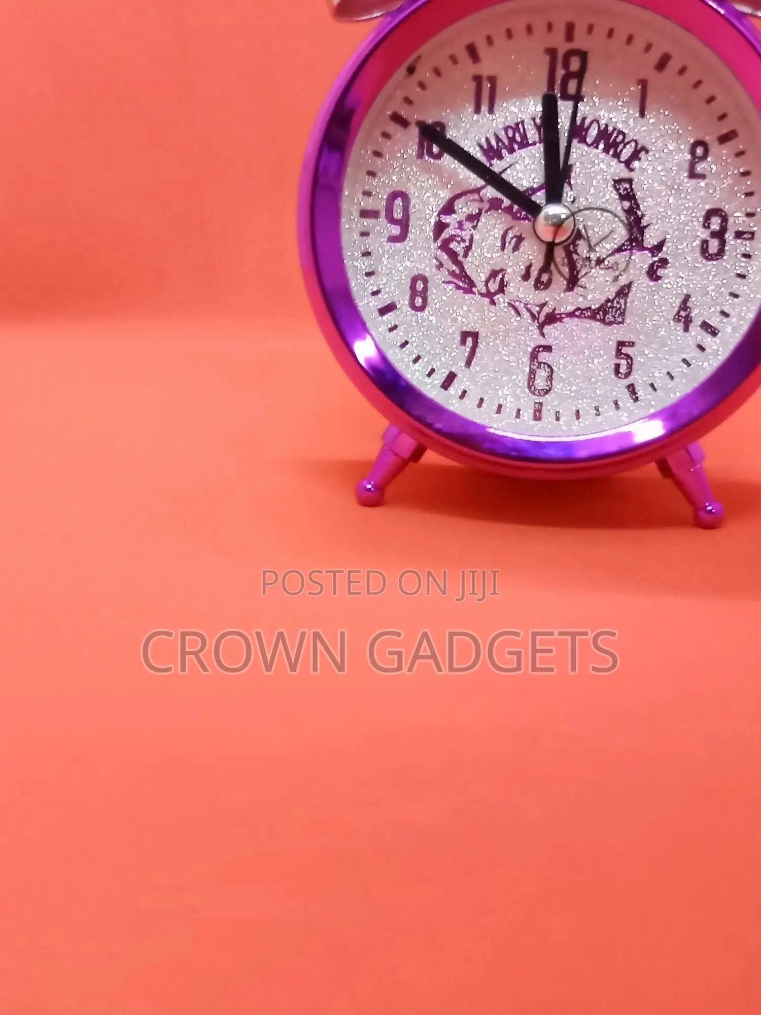 Clock Double Bell Clock Classic Home
