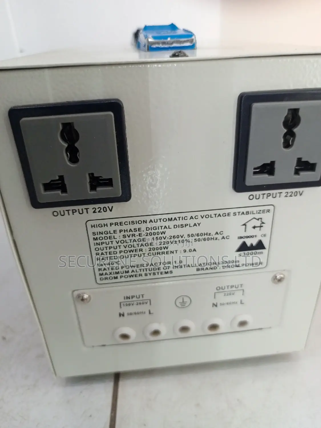 Automatic Voltage Stabilizer 2000w Relay Type Digital Displa