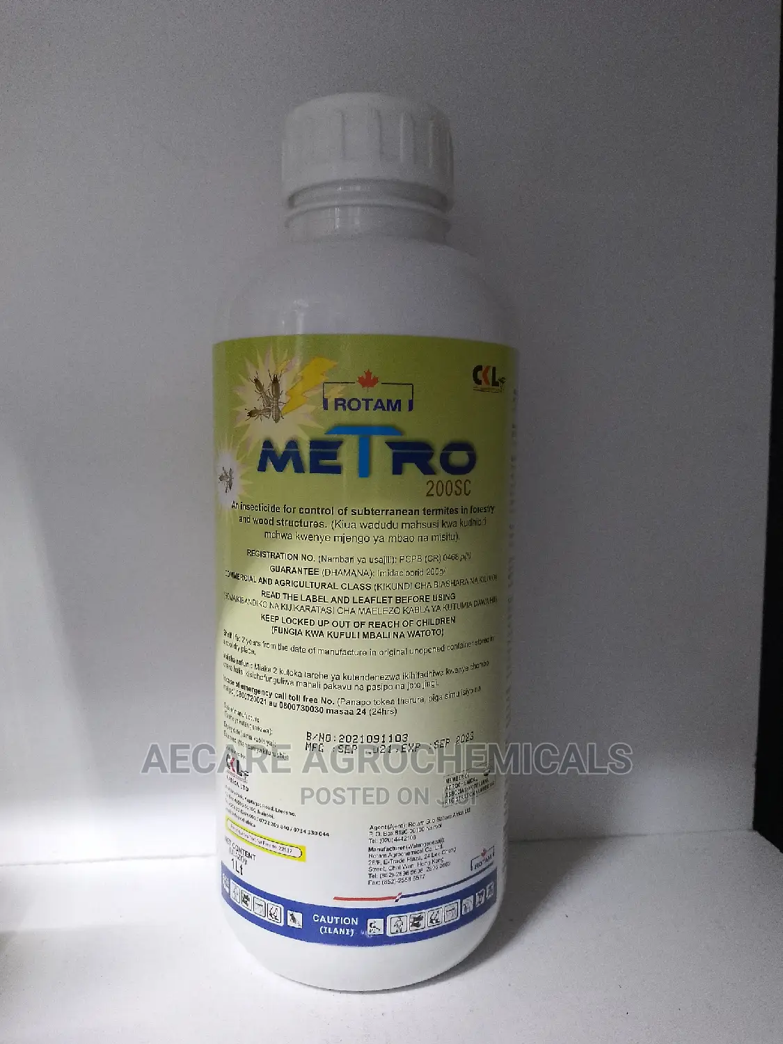 Metro Termicide 200sc 1 Litre