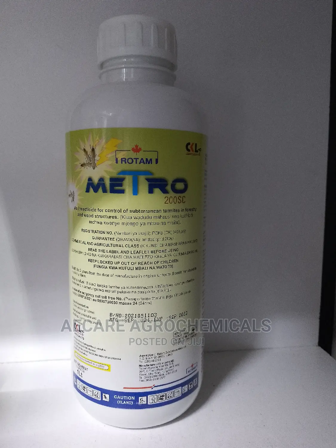 Metro Termicide 200sc 1 Litre
