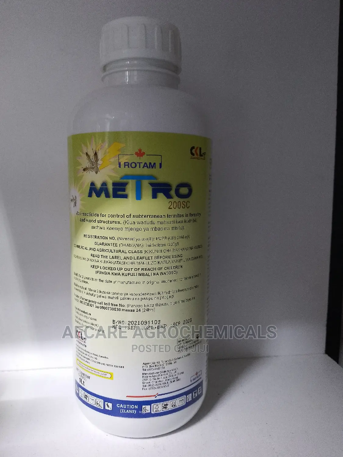 Metro Termicide 200sc 1 Litre