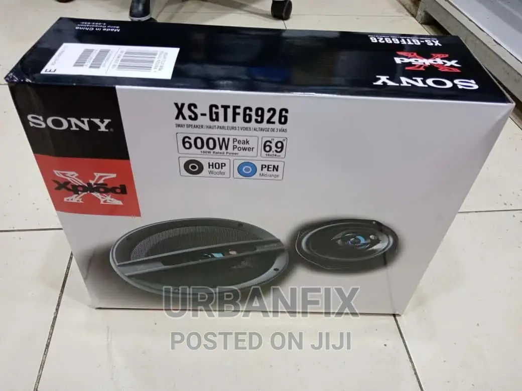 Sony 600 Watts 6 by 9 Inch 600 Watts Oval Speakers- A Pair