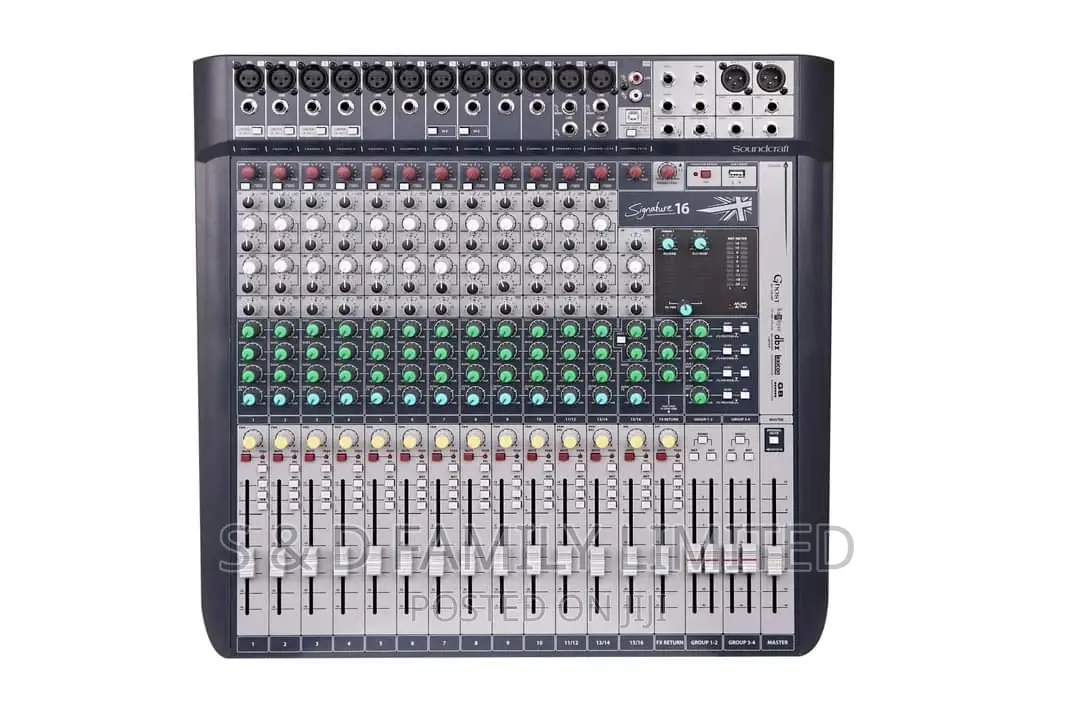 16 Channels Signature Plain Mixer