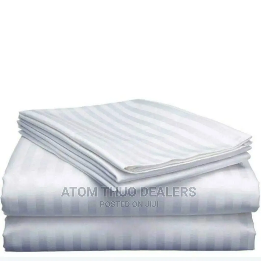 Satin 7*8 Bedsheets With 4 Pillow Cases 