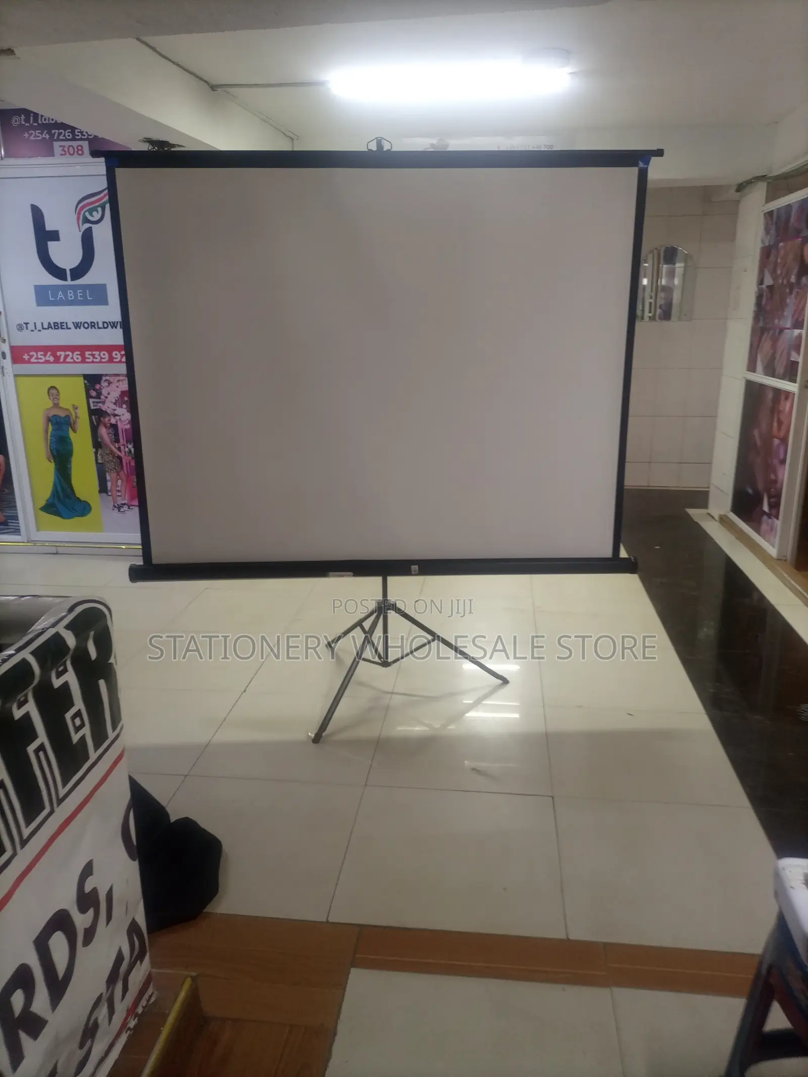 Tripod Projection Screen 96”X96” for Sell.