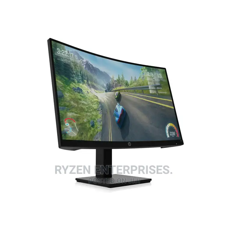HP X27c 27" FHD Curved.