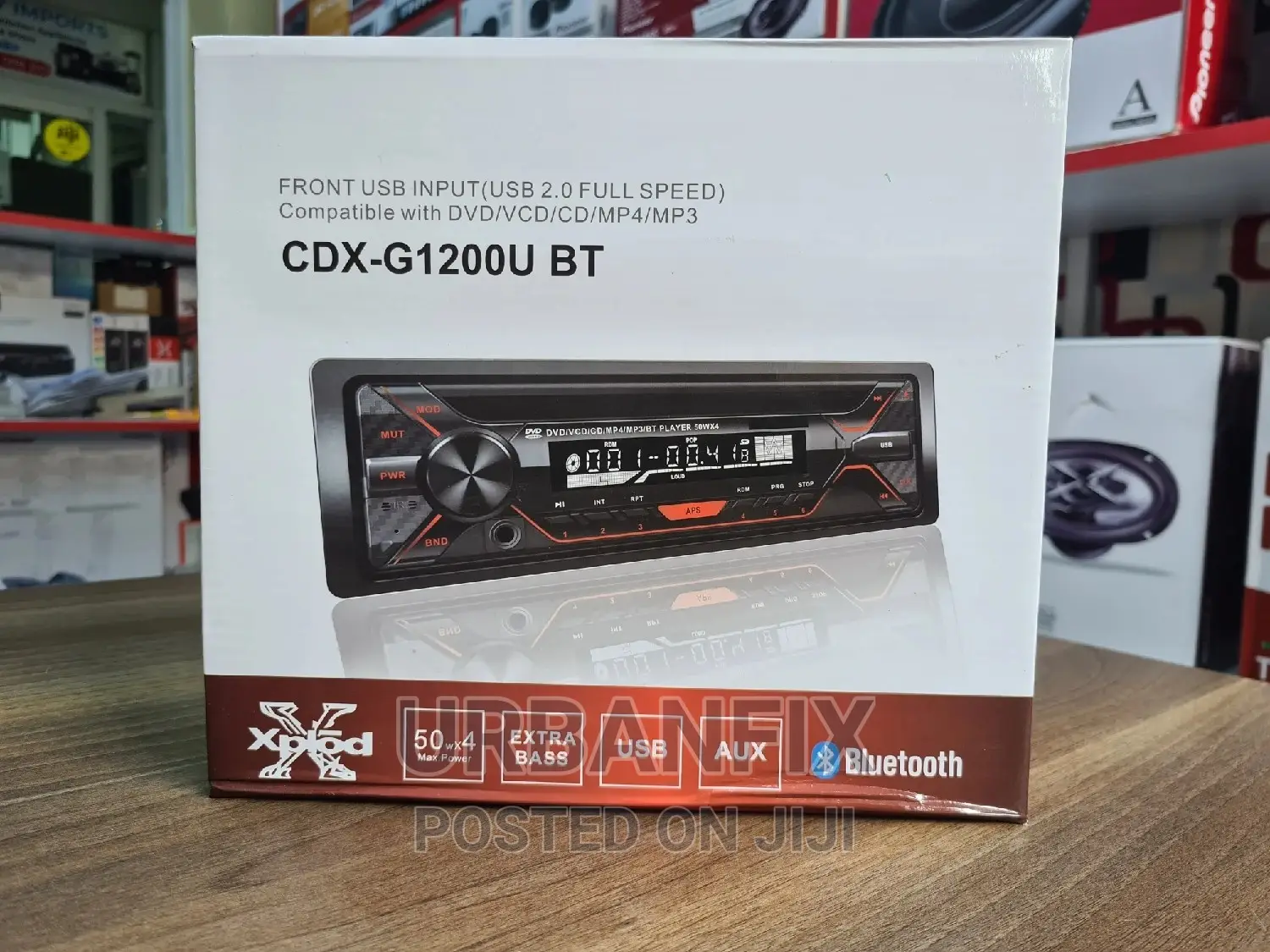 Sony Bluetooth Car Radio With CD, DVD, Usb, Aux