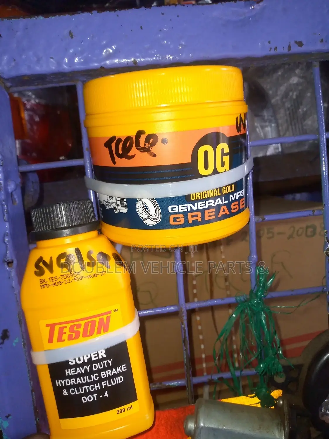 Brake Fluid Teson 200ML and Grease Original Gold