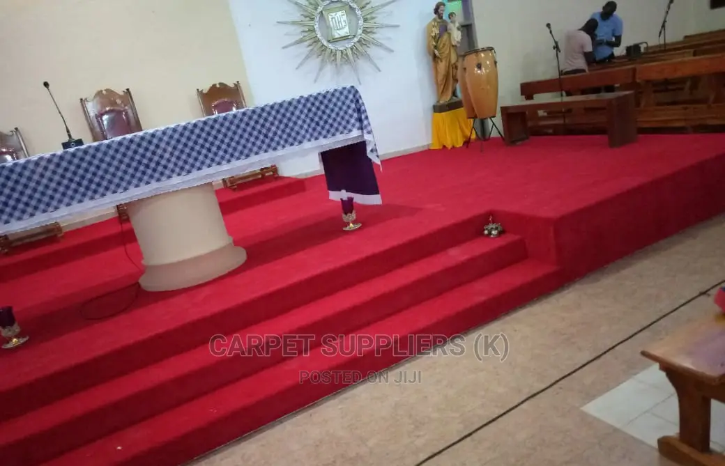 Pulpit Red Carpets (Church)