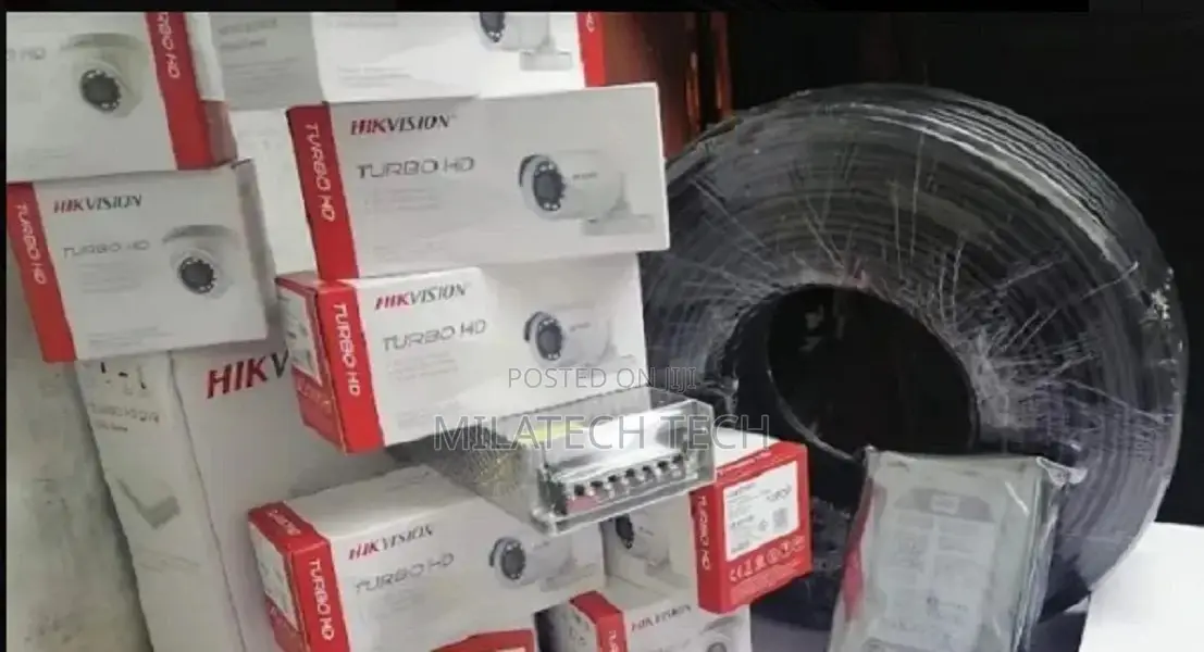 Hikvision 8 HD CCTV Complete System Kit-Night Vision