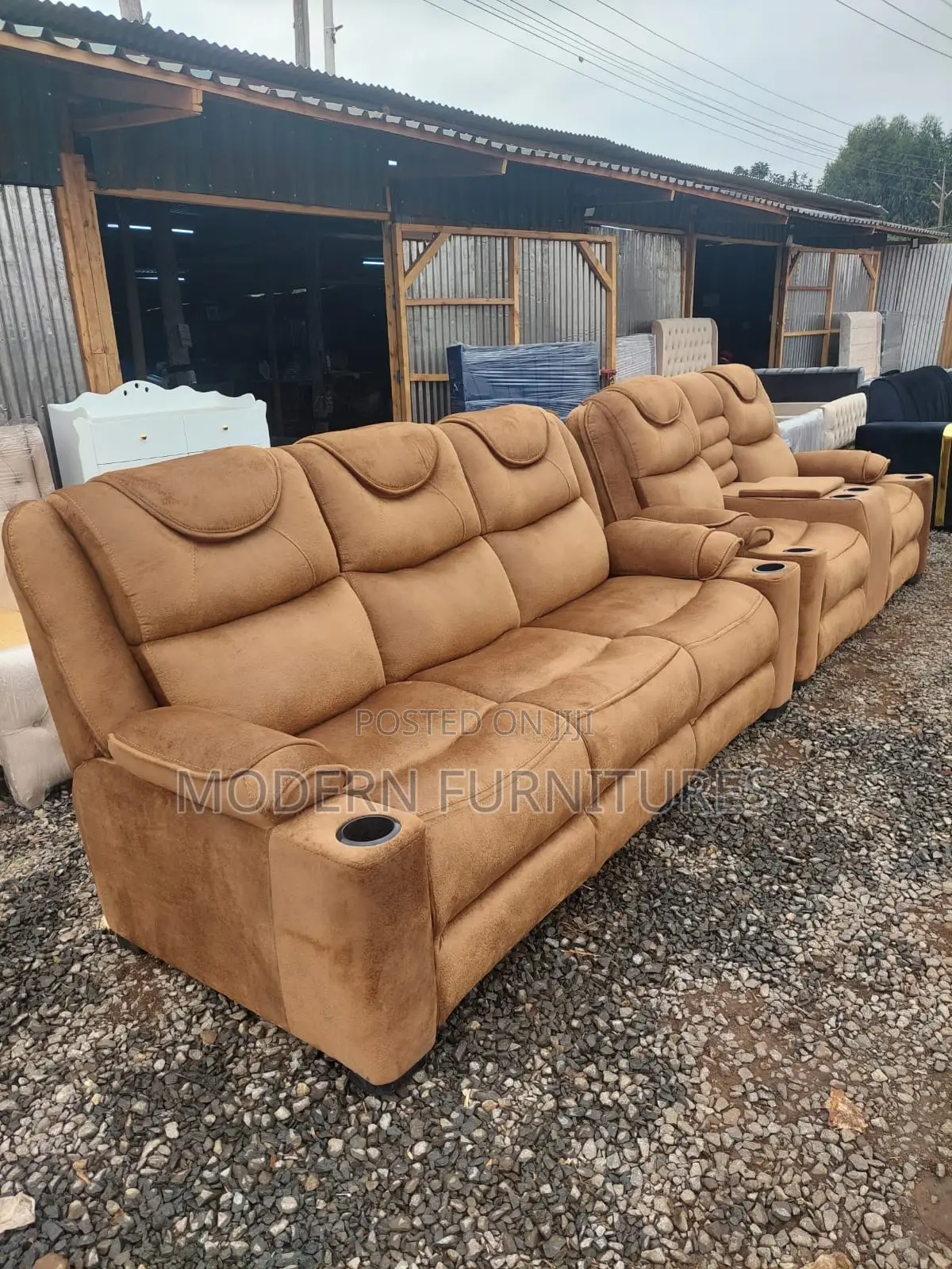5 Seater Sub-Recliner Sofa