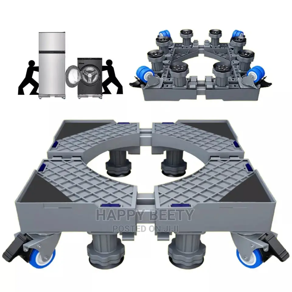 *Heavy Duty Adjustable Machine Base(Fridge /Machine Base)
